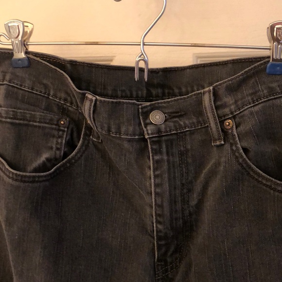 Men’s Levi’s Jeans Black Wash 34/30 Excellent Cond - Picture 2 of 9